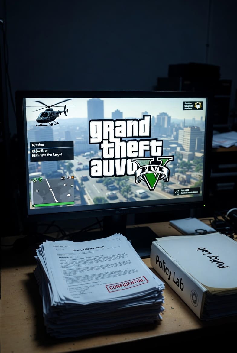 Чиновники играют в GTA